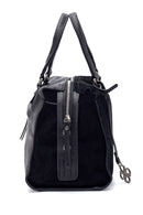Women's Suede Handbag | Derimod Women's Suede Handbag | Derimod