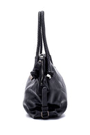 Women's Knitted Detailed Shoulder Bag | Derimod Women's Knitted Detailed Shoulder Bag | Derimod
