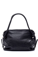 Women's Knitted Detailed Shoulder Bag | Derimod Women's Knitted Detailed Shoulder Bag | Derimod