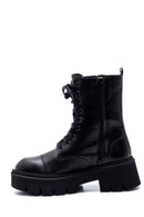 Women's Zippered Thick Soled Boots | Derimod Women's Zippered Thick Soled Boots | Derimod