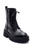 Women's Zippered Thick Soled Boots | Derimod Women's Zippered Thick Soled Boots | Derimod