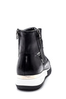 Women's Zipper Detailed Sneaker Boots | Derimod Women's Zipper Detailed Sneaker Boots | Derimod