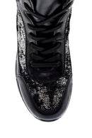 Women's Zipper Detailed Sneaker Boots | Derimod Women's Zipper Detailed Sneaker Boots | Derimod