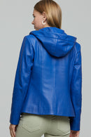 Patrıcıa Women's Leather Jacket | Derimod Patrıcıa Women's Leather Jacket | Derimod