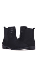 Women's Stone Suede Boots | Derimod Women's Stone Suede Boots | Derimod