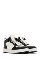 Kadın Siyah Deri Bilekli Sneaker | Derimod Kadın Siyah Deri Bilekli Sneaker | Derimod