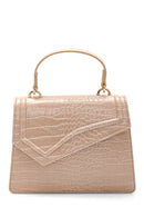 Women's Crocodile Detailed Handbag | Derimod Women's Crocodile Detailed Handbag | Derimod