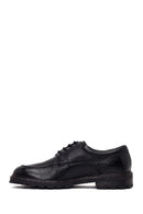 Male Black Lace-up Leather Casual Shoes | Derimod Male Black Lace-up Leather Casual Shoes | Derimod