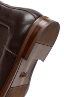 Men's Brown Leather Chelsea Boots | Derimod Men's Brown Leather Chelsea Boots | Derimod