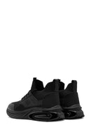Erkek Siyah Bağcıklı Kumaş Sneaker | Derimod Erkek Siyah Bağcıklı Kumaş Sneaker | Derimod