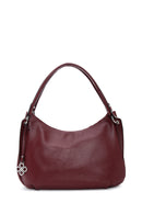 Women's Burgundy Shoulder Bag | Derimod Women's Burgundy Shoulder Bag | Derimod