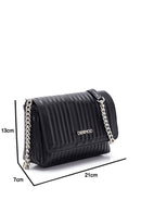 Women's Stripe Patterned Shoulder Bag | Derimod Women's Stripe Patterned Shoulder Bag | Derimod