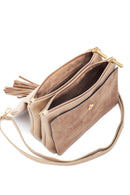 Women's Tassel Crossbody Bag | Derimod Women's Tassel Crossbody Bag | Derimod