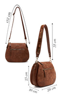 Women's Nubuck Crossbody Bag | Derimod Women's Nubuck Crossbody Bag | Derimod