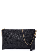 Women's Knitted Patterned Portfolio | Derimod Women's Knitted Patterned Portfolio | Derimod
