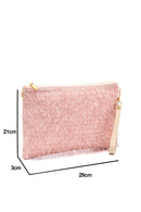 Women's Pink Fabric Portfolio | Derimod Women's Pink Fabric Portfolio | Derimod