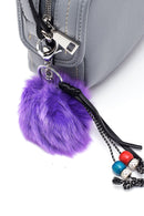 Women's Blue Faux Leather Crossbody Bag | Derimod Women's Blue Faux Leather Crossbody Bag | Derimod