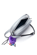 Women's Blue Faux Leather Crossbody Bag | Derimod Women's Blue Faux Leather Crossbody Bag | Derimod