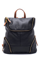 Women's Knitted Detailed Backpack | Derimod Women's Knitted Detailed Backpack | Derimod