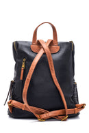 Women's Knitted Detailed Backpack | Derimod Women's Knitted Detailed Backpack | Derimod