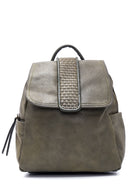 Women's Knitted Detailed Backpack | Derimod Women's Knitted Detailed Backpack | Derimod