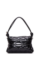 Women's Black Quilted Shoulder Bag | Derimod Women's Black Quilted Shoulder Bag | Derimod