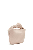 Women's Pink Braided Handbag | Derimod Women's Pink Braided Handbag | Derimod