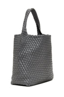 Women's Gray Braided Shoulder Bag | Derimod Women's Gray Braided Shoulder Bag | Derimod