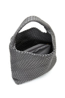 Women's Gray Braided Shoulder Bag | Derimod Women's Gray Braided Shoulder Bag | Derimod