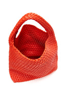 Women's Orange Braided Shoulder Bag | Derimod Women's Orange Braided Shoulder Bag | Derimod