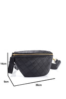 Women's Quilted Waist Bag | Derimod Women's Quilted Waist Bag | Derimod