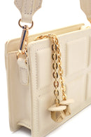Women's Square Patterned Crossbody Bag | Derimod Women's Square Patterned Crossbody Bag | Derimod