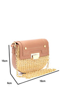 Women's Straw Crossbody Bag | Derimod Women's Straw Crossbody Bag | Derimod