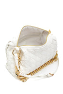 Women's White Faux Leather Handbag | Derimod Women's White Faux Leather Handbag | Derimod