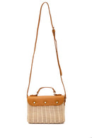 Women's Straw Crossbody Bag | Derimod Women's Straw Crossbody Bag | Derimod