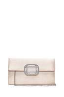 Women's Beige Stone Portfolio | Derimod Women's Beige Stone Portfolio | Derimod