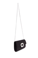 Women's Black Stone Portfolio | Derimod Women's Black Stone Portfolio | Derimod