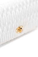 Women's White Quilted Crossbody Bag | Derimod Women's White Quilted Crossbody Bag | Derimod
