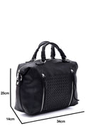 Women's Knitted Detailed Shoulder Bag | Derimod Women's Knitted Detailed Shoulder Bag | Derimod