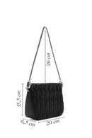 Women's Black Quilted Shoulder Bag | Derimod Women's Black Quilted Shoulder Bag | Derimod