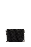 Women's Black Quilted Shoulder Bag | Derimod Women's Black Quilted Shoulder Bag | Derimod