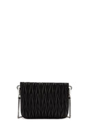 Women's Black Quilted Shoulder Bag | Derimod Women's Black Quilted Shoulder Bag | Derimod