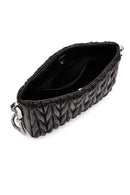 Women's Black Quilted Shoulder Bag | Derimod Women's Black Quilted Shoulder Bag | Derimod