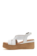 Women's Leather Wedge Heel Sandals | Derimod Women's Leather Wedge Heel Sandals | Derimod