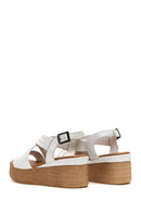Women's Leather Wedge Heel Sandals | Derimod Women's Leather Wedge Heel Sandals | Derimod