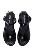 Women's Leather Bodrum Sandals | Derimod Women's Leather Bodrum Sandals | Derimod