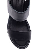 Women's Leather Comfort Wedge Heel Sandals | Derimod Women's Leather Comfort Wedge Heel Sandals | Derimod