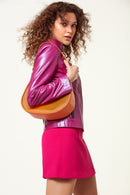 Bianca Women's Leather Jacket | Derimod Bianca Women's Leather Jacket | Derimod
