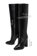 Women's Leather High Heel Boots | Derimod Women's Leather High Heel Boots | Derimod