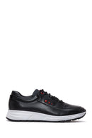 Erkek Siyah Deri Sneaker | Derimod Erkek Siyah Deri Sneaker | Derimod